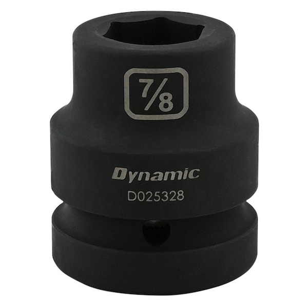 1" Drive Standard Socket, Black Phosphate, Tools 7/8" X 1" Drive, 6 Point Standard Length